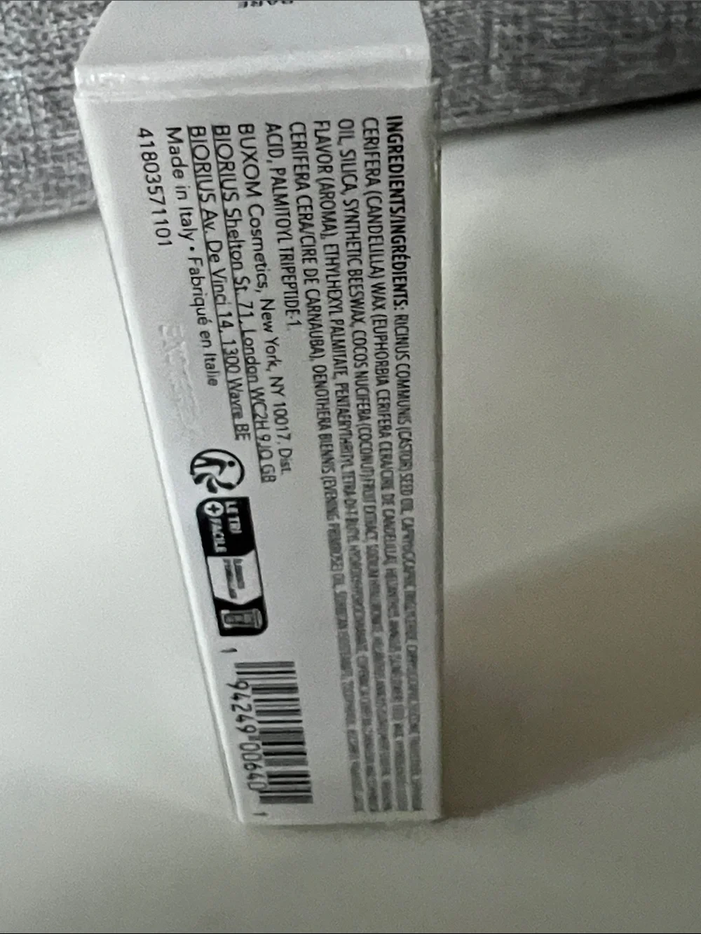 Buxom Power-Full Plump + Repair Lip Butter — White & Silver